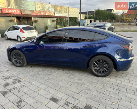 Синий Тесла Модель 3, объемом двигателя 0 л и пробегом 16 тыс. км за 27500 $, фото 2 на Automoto.ua