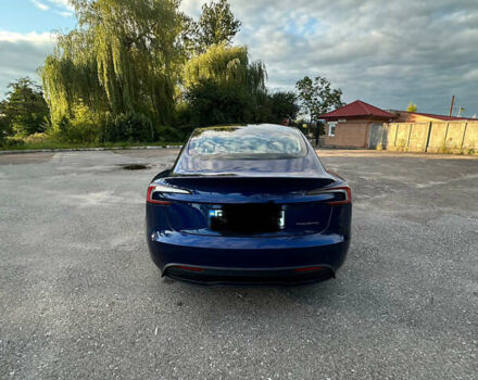 Тесла Модель 3 2024 у Львові на Automoto.ua Синій Тесла Модель 3, об'ємом двигуна 0 л та пробігом 4 тис. км за 32000 $, фото 3 на Automoto.ua
