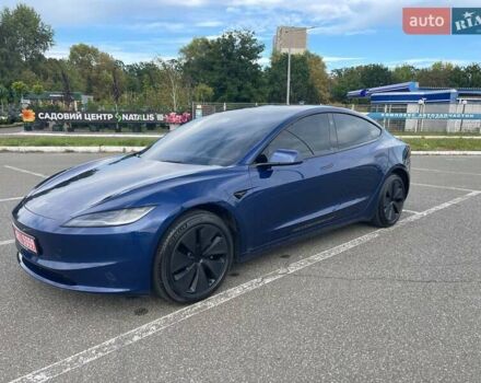 Тесла Модель 3 2024 у Києві на Automoto.ua Синій Тесла Модель 3, об'ємом двигуна 0 л та пробігом 41 тис. км за 35500 $, фото 4 на Automoto.ua