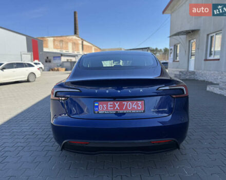 Синий Тесла Модель 3, объемом двигателя 0 л и пробегом 2 тыс. км за 26500 $, фото 5 на Automoto.ua