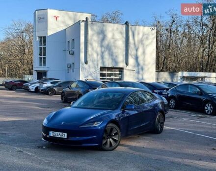 Синій Тесла Модель 3, об'ємом двигуна 0 л та пробігом 4 тис. км за 33500 $, фото 1 на Automoto.ua
