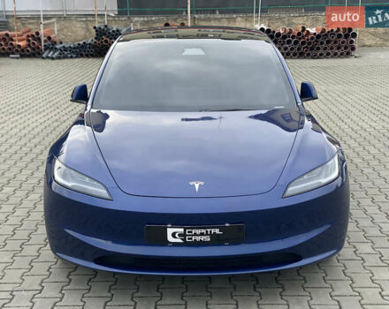 Синий Тесла Модель 3, объемом двигателя 0 л и пробегом 7 тыс. км за 25700 $, фото 1 на Automoto.ua