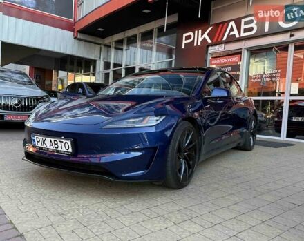 Тесла Модель 3 2024 у Львові на Automoto.ua Синій Тесла Модель 3, об'ємом двигуна 0 л та пробігом 6 тис. км за 39900 $, фото 1 на Automoto.ua