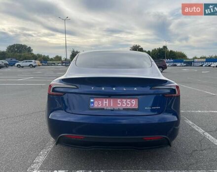Тесла Модель 3 2024 у Києві на Automoto.ua Синій Тесла Модель 3, об'ємом двигуна 0 л та пробігом 41 тис. км за 35500 $, фото 8 на Automoto.ua