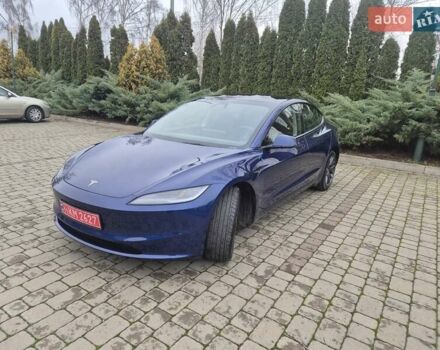 Синий Тесла Модель 3, объемом двигателя 0 л и пробегом 8 тыс. км за 29500 $, фото 4 на Automoto.ua