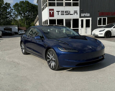 Синий Тесла Модель 3, объемом двигателя 0 л и пробегом 1 тыс. км за 29000 $, фото 2 на Automoto.ua