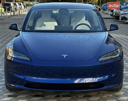 Синий Тесла Модель 3, объемом двигателя 0 л и пробегом 5 тыс. км за 28000 $, фото 1 на Automoto.ua