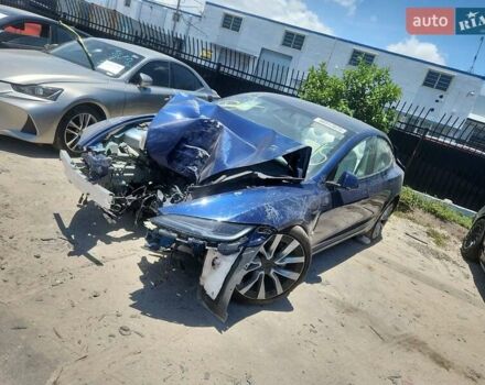 Синій Тесла Модель 3, об'ємом двигуна 0 л та пробігом 1 тис. км за 12500 $, фото 10 на Automoto.ua