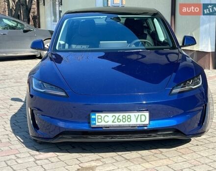 Синий Тесла Модель 3, объемом двигателя 0 л и пробегом 24 тыс. км за 28900 $, фото 5 на Automoto.ua