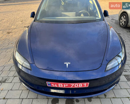 Синий Тесла Модель 3, объемом двигателя 0 л и пробегом 16 тыс. км за 27500 $, фото 1 на Automoto.ua