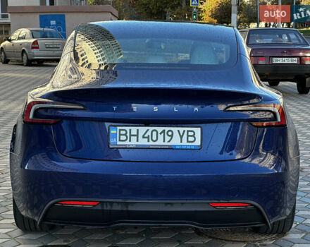 Синий Тесла Модель 3, объемом двигателя 0 л и пробегом 5 тыс. км за 28000 $, фото 4 на Automoto.ua