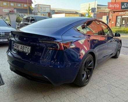 Тесла Модель 3 2024 у Львові на Automoto.ua Синій Тесла Модель 3, об'ємом двигуна 0 л та пробігом 6 тис. км за 39900 $, фото 5 на Automoto.ua