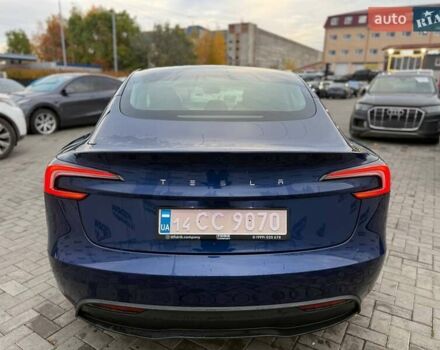 Синій Тесла Модель 3, об'ємом двигуна 0 л та пробігом 1 тис. км за 24900 $, фото 6 на Automoto.ua