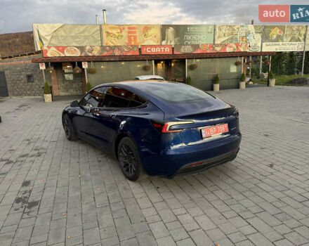 Синий Тесла Модель 3, объемом двигателя 0 л и пробегом 16 тыс. км за 27500 $, фото 3 на Automoto.ua