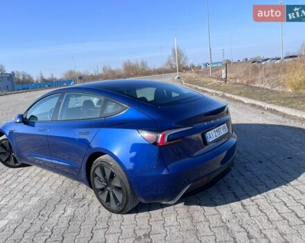 Синий Тесла Модель 3, объемом двигателя 0 л и пробегом 31 тыс. км за 32500 $, фото 3 на Automoto.ua