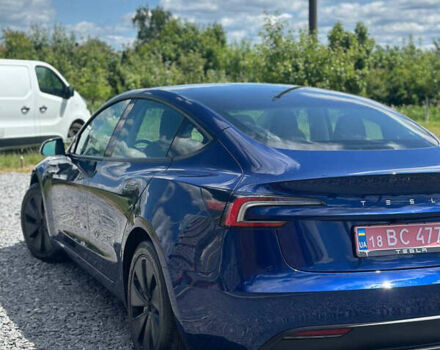 Синий Тесла Модель 3, объемом двигателя 0 л и пробегом 8 тыс. км за 24999 $, фото 3 на Automoto.ua