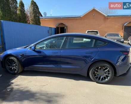 Синий Тесла Модель 3, объемом двигателя 0 л и пробегом 46 тыс. км за 30000 $, фото 4 на Automoto.ua