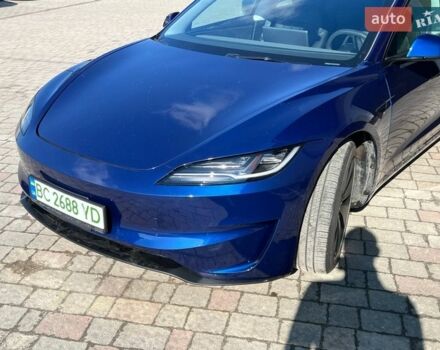 Синий Тесла Модель 3, объемом двигателя 0 л и пробегом 24 тыс. км за 28900 $, фото 6 на Automoto.ua