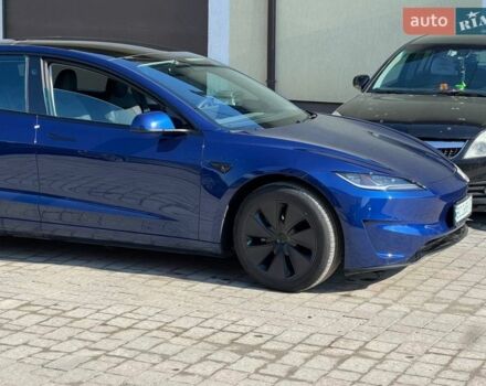 Синий Тесла Модель 3, объемом двигателя 0 л и пробегом 24 тыс. км за 28900 $, фото 3 на Automoto.ua