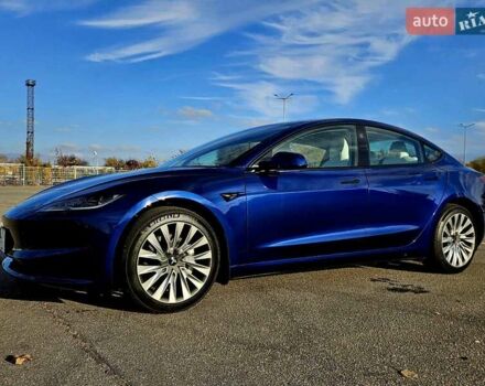 Синій Тесла Модель 3, об'ємом двигуна 0 л та пробігом 6 тис. км за 28900 $, фото 2 на Automoto.ua
