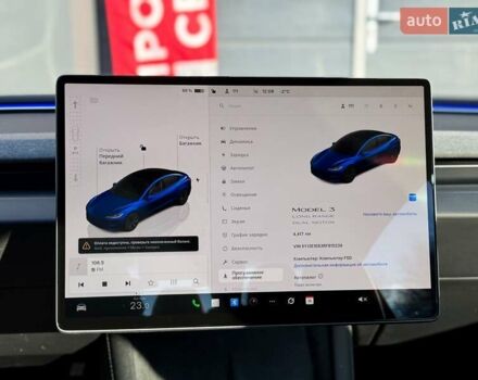 Синій Тесла Модель 3, об'ємом двигуна 0 л та пробігом 4 тис. км за 33500 $, фото 20 на Automoto.ua