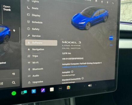 Синій Тесла Модель 3, об'ємом двигуна 0 л та пробігом 3 тис. км за 33000 $, фото 11 на Automoto.ua