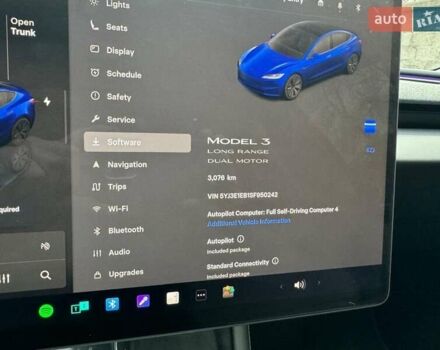 Синий Тесла Модель 3, объемом двигателя 0 л и пробегом 10 тыс. км за 33000 $, фото 10 на Automoto.ua