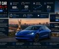 Синий Тесла Модель 3, объемом двигателя 0 л и пробегом 10 тыс. км за 681 $, фото 1 на Automoto.ua
