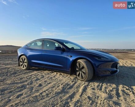 Синий Тесла Модель 3, объемом двигателя 0 л и пробегом 56 тыс. км за 27300 $, фото 4 на Automoto.ua