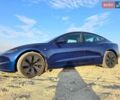 Синий Тесла Модель 3, объемом двигателя 0 л и пробегом 56 тыс. км за 27300 $, фото 1 на Automoto.ua