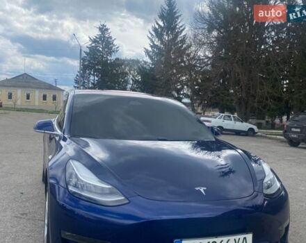 Синий Тесла Модель 3, объемом двигателя 0 л и пробегом 104 тыс. км за 17500 $, фото 1 на Automoto.ua