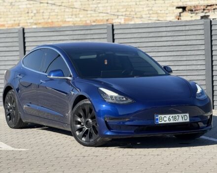 Синій Тесла Модель 3, об'ємом двигуна 0 л та пробігом 185 тис. км за 15300 $, фото 1 на Automoto.ua