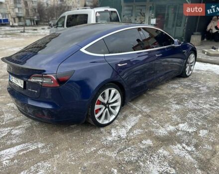 Синій Тесла Модель 3, об'ємом двигуна 0 л та пробігом 144 тис. км за 15500 $, фото 1 на Automoto.ua