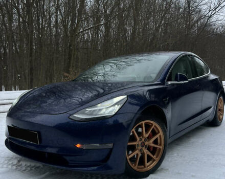 Синій Тесла Модель 3, об'ємом двигуна 0 л та пробігом 90 тис. км за 17800 $, фото 1 на Automoto.ua