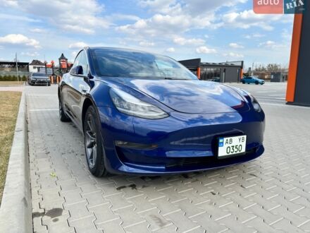 Синий Тесла Модель 3, объемом двигателя 0 л и пробегом 161 тыс. км за 15399 $, фото 1 на Automoto.ua