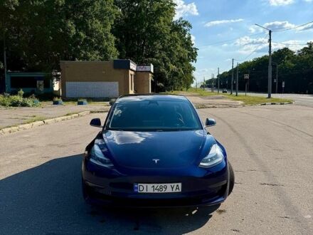 Синий Тесла Модель 3, объемом двигателя 0 л и пробегом 139 тыс. км за 16500 $, фото 1 на Automoto.ua