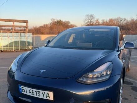 Синий Тесла Модель 3, объемом двигателя 0 л и пробегом 145 тыс. км за 17500 $, фото 1 на Automoto.ua