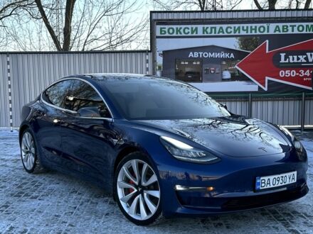 Синій Тесла Модель 3, об'ємом двигуна 0 л та пробігом 157 тис. км за 19500 $, фото 1 на Automoto.ua