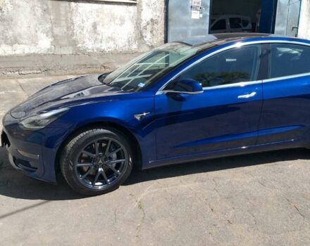 Синий Тесла Модель 3, объемом двигателя 0 л и пробегом 90 тыс. км за 18100 $, фото 1 на Automoto.ua