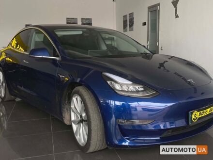 Тесла Модель 3 2018 у Червонограде на Automoto.ua Синій Тесла Модель 3, об'ємом двигуна 75 л та пробігом 70 тис. км за 20500 $, фото 1 на Automoto.ua