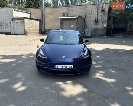 Синий Тесла Модель 3, объемом двигателя 0 л и пробегом 125 тыс. км за 16500 $, фото 1 на Automoto.ua