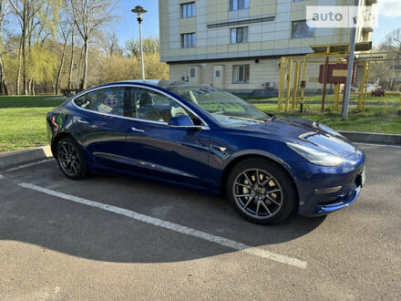 Синий Тесла Модель 3, объемом двигателя 0 л и пробегом 119 тыс. км за 22200 $, фото 1 на Automoto.ua