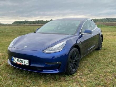 Синій Тесла Модель 3, об'ємом двигуна 0 л та пробігом 118 тис. км за 18000 $, фото 1 на Automoto.ua