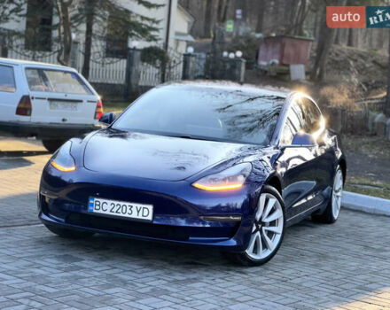 Синій Тесла Модель 3, об'ємом двигуна 0 л та пробігом 145 тис. км за 13999 $, фото 1 на Automoto.ua