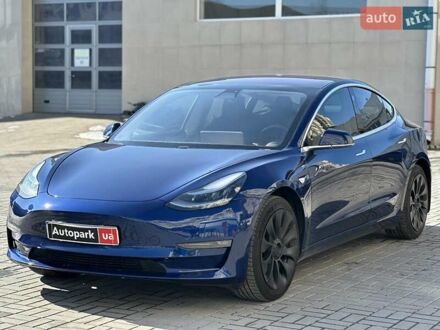 Синій Тесла Модель 3, об'ємом двигуна 0 л та пробігом 104 тис. км за 17990 $, фото 1 на Automoto.ua