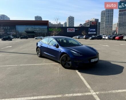 Синій Тесла Модель 3, об'ємом двигуна 0 л та пробігом 96 тис. км за 16500 $, фото 1 на Automoto.ua