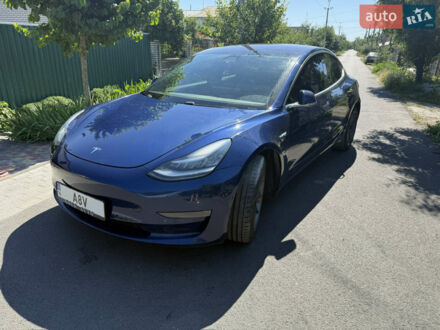 Синій Тесла Модель 3, об'ємом двигуна 0 л та пробігом 100 тис. км за 17800 $, фото 1 на Automoto.ua