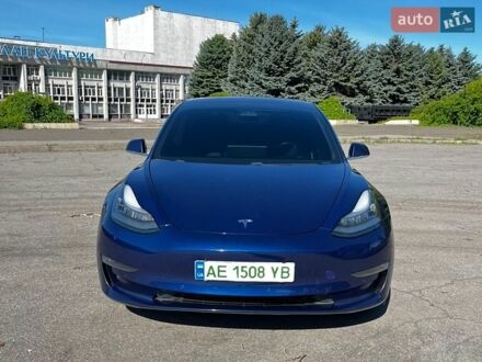 Синій Тесла Модель 3, об'ємом двигуна 0 л та пробігом 121 тис. км за 17699 $, фото 1 на Automoto.ua