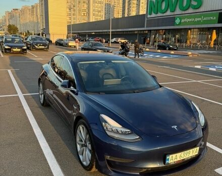 Синий Тесла Модель 3, объемом двигателя 0 л и пробегом 110 тыс. км за 17000 $, фото 1 на Automoto.ua