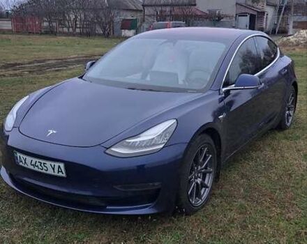 Синий Тесла Модель 3, объемом двигателя 0 л и пробегом 140 тыс. км за 17500 $, фото 1 на Automoto.ua
